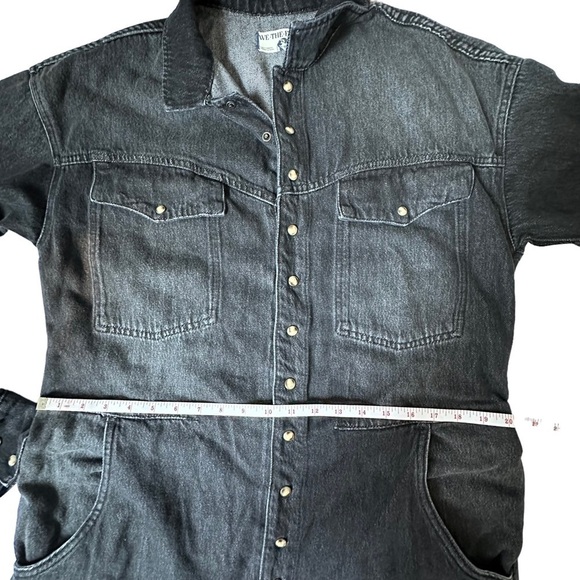 Free People x We the Free Black Care Townes Jumpsuit Size Large NWOT - Picture 8 of 16